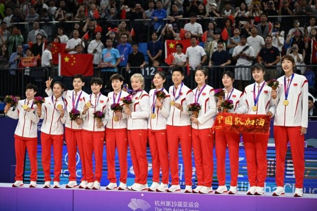 Timnas Putri Cina Pertahankan Gelar dan Raih Emas Kesembilan Asian Games