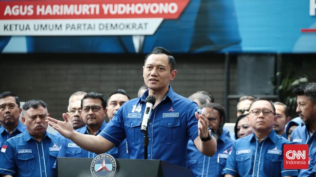 AHY Bantah Dukung Cawapres Tertentu Demi Jatah Menteri Kabinet Jokowi
