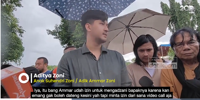 Suara Adzan Ammar Zoni dan Isak Tangis Keluarga Iringi Pemakaman sang Ayah