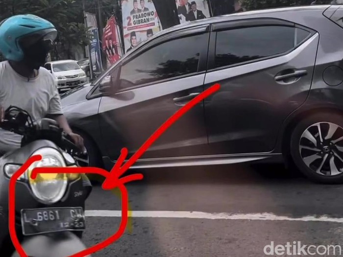 Viral Pemotor Ketuk Kaca Mobil di Surabaya, Satpol PP-Polisi Sebar Personel