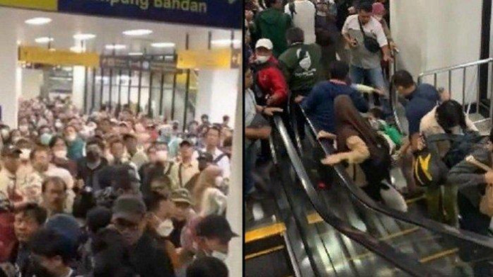 Viral Eskalator Mati Stasiun Manggarai Tiba-tiba Menyala, KAI Commuter Minta Maaf